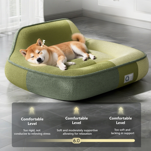 Verdickte, warme Haustiermatratze in Spleißfarben für kleine, mittlere und große Hunde, für alle Jahreszeiten geeignet - Product Image 5