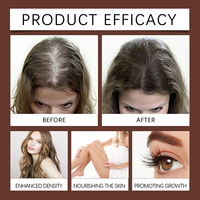 Huile de ricin biologique de marque autonome de 100ml, pressée à froid, raffinée pour le soin des cils et des sourcils, huile essentielle douce