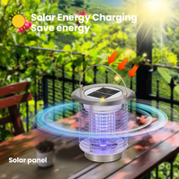 Pour Dayoung Smart Pest Control Solar Mosquito Zapper LED Insect Killer avec Source d'alimentation par batterie