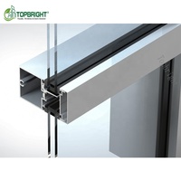 Façade en verre pour gratte-ciel en alliage d'aluminium moderne haut de gamme avec haute résistance au vent pour mur-rideau extérieur d'hôtel
