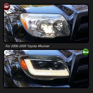 HETOP pour phares <span class=keywords><strong>4Runner</strong></span> 2006-2009, mise <span class=keywords><strong>à</strong></span> niveau LED, feux de jour DRL, lentille de signalisation, Plug and Play, lampes avant modifiées pour <span class=keywords><strong>Toyota</strong></span> - Product Image 2