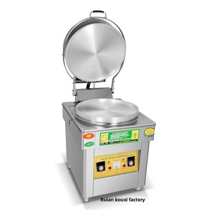 Gril électrique commercial à gaz pour crêpes, gaufres et pains vapeur, avec corps <span class=keywords><strong>en</strong></span> acier inoxydable et batterie intégrée - Product Image 1