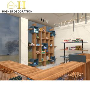 <span class=keywords><strong>Vitrine</strong></span> de soins de la peau de haute qualité magasin de pharmacie étagères murales magasin de pharmacie Design d'intérieur pour meubles - Product Image 3