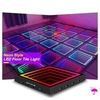 Tuiles lumineuses interactives à capteur SHTX les plus populaires pour les événements de mariage, les fêtes, les divertissements à domicile, tuiles de piste de danse LED magnétiques