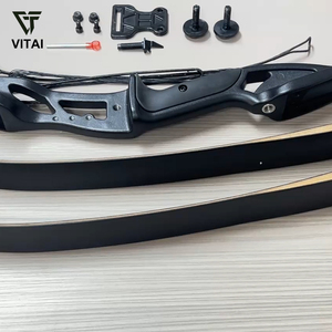 <span class=keywords><strong>Arc</strong></span> recurve en fibre <span class=keywords><strong>de</strong></span> verre avec poignée en alliage d'aluminium, conception démontable, équipement <span class=keywords><strong>de</strong></span> tir à l'<span class=keywords><strong>arc</strong></span> pour la pratique du tir sur cible et le sport <span class=keywords><strong>de</strong></span> tir - Product Image 2