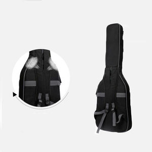 快適なポータブルダブルストラップギターギグバッグOEMカスタムロゴギターバッグ - Product Image 4