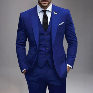 Traje <span class=keywords><strong>Casual</strong></span> de Alta Calidad Y2601 <span class=keywords><strong>para</strong></span> <span class=keywords><strong>Hombre</strong></span>, Conjunto de Tres Piezas de Manga Larga con un Botón, Trajes de Novio <span class=keywords><strong>para</strong></span> <span class=keywords><strong>Boda</strong></span>, Traje Formal <span class=keywords><strong>para</strong></span> Fiesta - Product Image 1