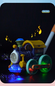 Automatic Summer Outdoor <strong>Toy</strong> Bubble Blower Marker for Kids Bubble Train with Light Bubble <strong>Lawn</strong> <strong>Mower</strong> for Toddlers - Product Image 2