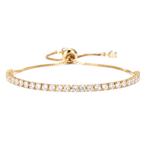 Bracelet jonc unisexe en acier inoxydable plaqué or 24 carats, motif papillon, style punk, chaîne et maillons, cadeau tendance - Product Image 2