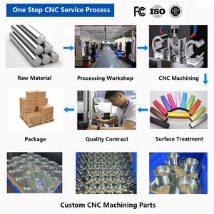 ชิ้นส่วน CNC เครื่องจักรต้นแบบโลหะแบบกำหนดเองที่มีความแม่นยำสูง - Product Image 3