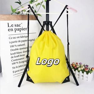 Wholesale Customizable Unisex Durable Waterproof Polyester <b>Drawstring</b> <b>Backpack</b> Fashionable Eco-Friendly Travel Essential - Product Image 1