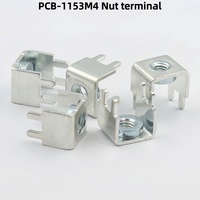 PCB-1153 M4 Écrou en laiton Terminal Control Board Connecteur riveté PCB Circuit imprimé Terminal Post