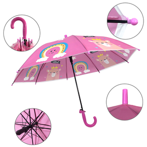 OVIDA <span class=keywords><strong>Parapluie</strong></span> mignon personnalisé 19 "8 k <span class=keywords><strong>Parapluie</strong></span> pour enfants créatif <span class=keywords><strong>Parapluie</strong></span> portable pour étudiant en dessin animé ensoleillé et pluvieux - Product Image 2