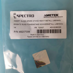 Support en verre pour insert de spectromètre Spectro Quartz, neuf et original, pour spectromètre de métaux lourds, OEM P/N 48207006, garantie de 3 ans - Product Image 3