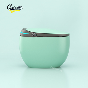 Toilette électrique intelligente de luxe verte avec capteur automatique 220V et télécommande Produit OEM de haute qualité - Product Image 2
