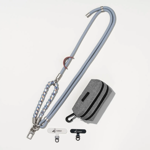 Cordón para Celular Tres en Uno, Correa Ajustable para Llevar Cruzado, Bolsa de Poliéster, Resistente al Agua, para Tarjetas de Identificación - Product Image 6