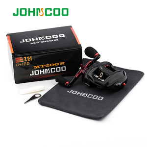 Carrete <span class=keywords><strong>de</strong></span> lanzamiento <span class=keywords><strong>de</strong></span> cebo JOHNCOO juego grande agua salada pesca iluminación <span class=keywords><strong>de</strong></span> bobina peso - Product Image 6
