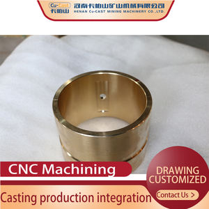 Pièces de machines minières concasseurs accessoires en cuivre manchons en bronze manchons en laiton personnalisation non standard - Product Image 4