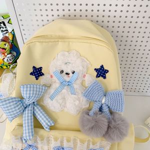 Customizable Cartoon Waterproof Designer Unisex Nylon Student Backpack Silk Lining <b>Laptop</b> <b>Sleeve</b> Softback Hard Handle 15 Inches - Product Image 4