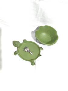 Tartaruga marina verde Vintage in ghisa portachiavi ornamento da <span class=keywords><strong>giardino</strong></span> artigianato in ferro <span class=keywords><strong>segreto</strong></span> scatola per piatti interni decorazione per la casa - Product Image 4