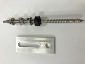 Vis de fixation solaire en acier inoxydable 316/304 mâle/<span class=keywords><strong>femelle</strong></span> pas de 1,25 mm, vis à tête <span class=keywords><strong>Torx</strong></span>, vis à double face, filetage DIN standard, lisse - Product Image 5