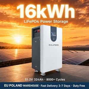 EU โปแลนด์ สินค้าพร้อมส่ง 16kWh 51.2V 324Ah LiFePO4 ปลอดภาษี จัดส่งถึงบ้านภายใน 3-7 วัน ระบบพลังงานแสงอาทิตย์ ESS โปรแกรมตัวแทนจำหน่าย B2B - Product Image 1