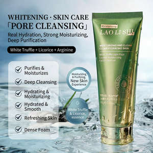 <span class=keywords><strong>Detergente</strong></span> <span class=keywords><strong>Viso</strong></span> Idratante Biologico per Acne, Gel <span class=keywords><strong>Detergente</strong></span> Profondo <span class=keywords><strong>Naturale</strong></span> e Delicato con Aminoacidi, Etichetta Privata - Product Image 2