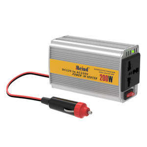 <span class=keywords><strong>Prix</strong></span> d'usine OEM 200W 400W de puissance crête Mini convertisseur de courant pour voiture DC vers AC 12V 220V Chargeur de voiture avec USB - Product Image 4