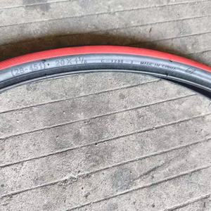 Neumáticos de Bicicleta Plegable <span class=keywords><strong>DAHON</strong></span> 20X11/8 de Nuevo Diseño, Económicos, con Aro de Alambre, de Goma, Fácil Instalación - Product Image 1