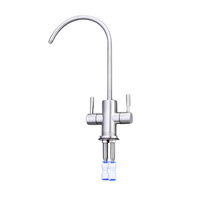 Dispensador de agua 3 en 1 bajo fregadero con dispensador de agua fría, caliente y con gas (CO2) de 5.1g/l