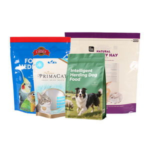 كيس تعبئة طعام مخصص للطائر والقط والحيوانات الأليفة 1 و 2*5*10 من قاع كبير مقاوم للرائحة قابل لإعادة التدوير قابل لإعادة التدوير كيس تعبئة طعام الطيور والقط والكلب - Product Image 2