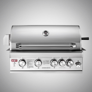 Parrilla Prémium <span class=keywords><strong>de</strong></span> <span class=keywords><strong>Acero</strong></span> <span class=keywords><strong>Inoxidable</strong></span> 304 <span class=keywords><strong>para</strong></span> Cocina <span class=keywords><strong>de</strong></span> Exterior, Empotrable o <span class=keywords><strong>de</strong></span> Sobremesa, <span class=keywords><strong>de</strong></span> Doble Uso a Gas y Carbón con <span class=keywords><strong>Asador</strong></span> Giratorio - Product Image 2
