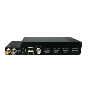 Fiber <strong>Converter</strong> 1-Channel 3G SDI Fiber Extender with 4-Channel <strong>HDMI</strong> <strong>Output</strong> - Product Image 1