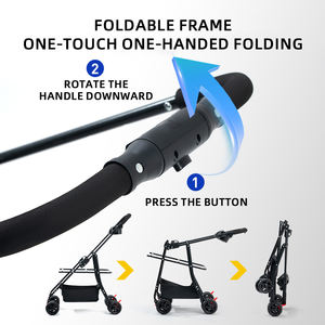 Am-एज़ोन हॉट बिक्री फोल्डेबल पालतू कुत्ते ट्रोली - Product Image 4