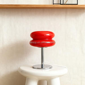 Sevimli Cam Masa Lambası Yatak Odası Başucu Dekoratif Aydınlatma Oturma Odası Otel Atmosferi Yaratıcı Gece Kullanımı - Product Image 6