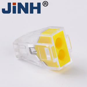 חדש מותג 2 פין פלסטיק חוט מחברים 1.0mm כדי 2.5mm מהיר לדחוף חוט מחברים - Product Image 2