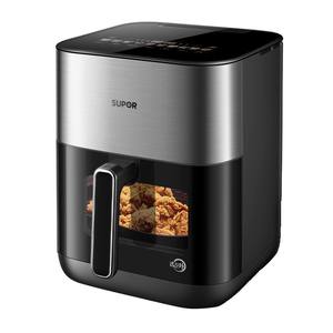 Freidora de Aire Supor 6L con Doble Fuente de Calor, Infrarrojos Lejanos, Olla Interior Inteligente Antiadherente, Electrodoméstico de Cocina Multifuncional - Product Image 1