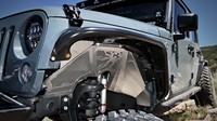 Garde-boue intérieure ventilée, pour jeep JK wrangler de 2007 à 2017