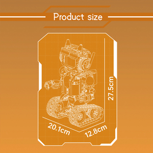 Mould King 15092 Giocattolo Robot Intelligente STEM Sci-Fi, Kit Educativi per Bambini, Robot AI Little Star E-game 2 Pezzi per Ragazzi - Product Image 6