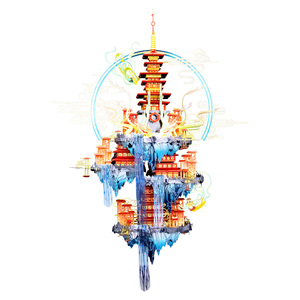 โมเดลประกอบ 3 มิติ ของเล่นโลหะ พระราชวังมูเซย์และกวงหาน ของขวัญวันเกิด งานฝีมือ DIY ของตกแต่งบ้าน ของสะสม - Product Image 1