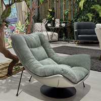 Canapé simple 2026, fauteuil relax, salon, chambre à coucher, style italien, luxe léger, design de créateur