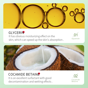 Crème Nettoyante Apaisante Naturelle à l'Aloe Vera et à la Grenade <span class=keywords><strong>pour</strong></span> un Nettoyage en Profondeur, Sans Alcool ni Parfum, <span class=keywords><strong>pour</strong></span> Peaux Sèches, <span class=keywords><strong>Nettoyant</strong></span> Visage ml - Product Image 2