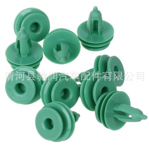 Green Nylon Door Panel Clips D70 Size 9 For <b>Car</b> <b>Interior</b> Repair Fixing - Product Image 1