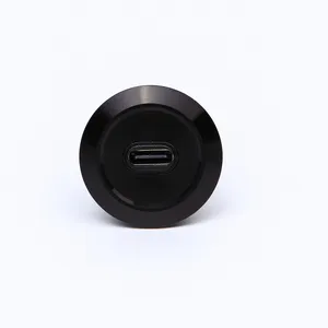 Usb Connector Panel Mount 22mm Panel Mount Round Hole USB-C TYPE Socket/connector/USB C Female To Male
