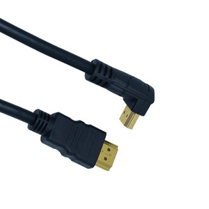 HDMI <b>Cable</b> 90 Degree Right Angle 1M High Definition <b>For</b> TV <b>Computer</b> Monitor - Product Image 2