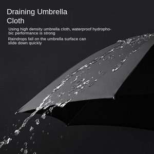 Jinjiang YLF Classic Polyester Folding <b>Umbrella</b> Supplier Solid Wood Hook Semi-Auto Open Promotional Large Gift Gentleman - Product Image 5