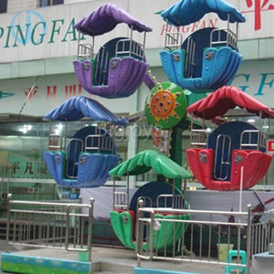 Mini noria de 10 asientos económica, <span class=keywords><strong>paseo</strong></span> encantador para niños a la venta - Product Image 2