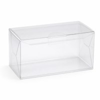Boîte d'emballage personnalisée portable en PET/PP/PVC holographique géométrique, impression numérique/sérigraphie irisée, logo personnalisé Zhenpin PR016