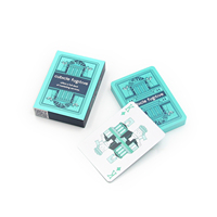 Cartes à jouer de poker personnalisées en usine, écologiques, durables, imprimées avec une tolérance zéro, jeu de cartes en papier de taille personnalisée pour la famille