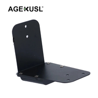 AGEKUSL Support avant de vélo en alliage d'aluminium pour Brompton 3Sixty Porte-vélo pliable Panier avant pour le transport